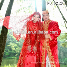 Venda por atacado National Costume islamic Fashion Design Baju Kurung vestido de casamento muçulmano